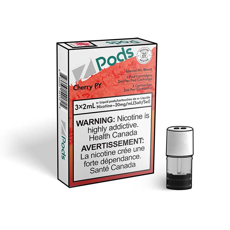 Z Pods - S Compatible - Cherry PY | Bay Vape Canada
