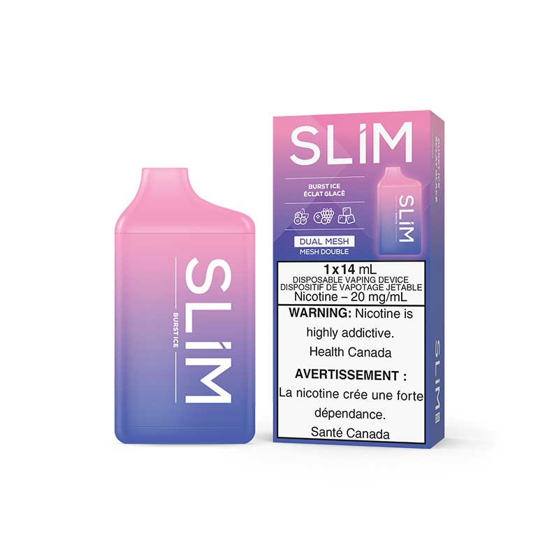 SLiM 7500 Disposable - Burst Ice | Bay Vape SLiM 7500 Disposable - Burst Ice | Bay Vape