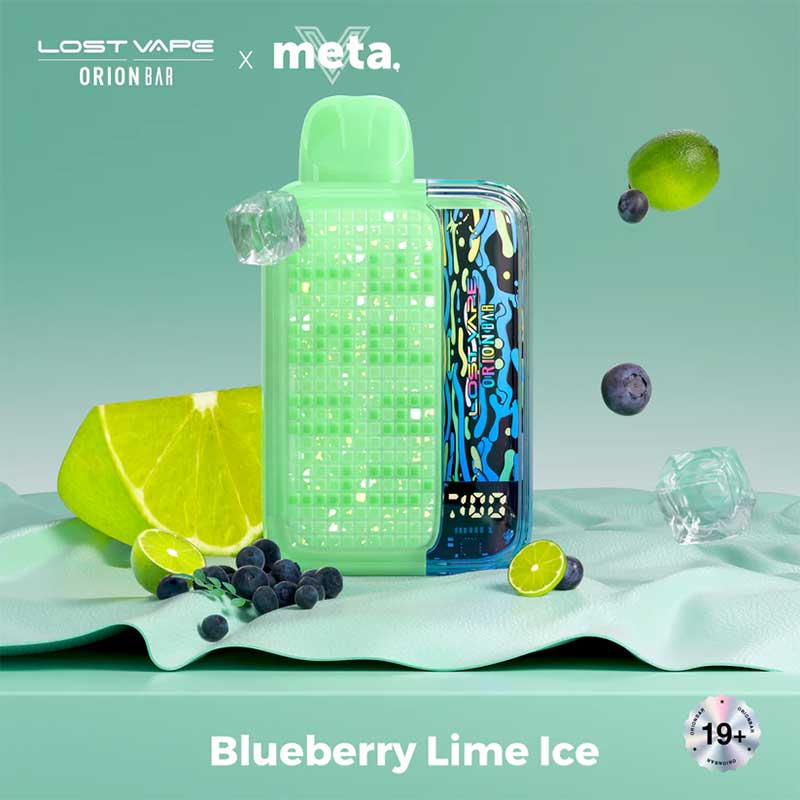 Lost Vape Orion Bar 10K Disposable - Blueberry Lime Ice