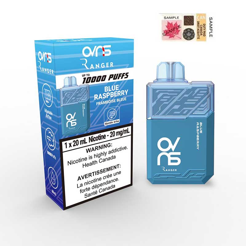 OVNS Ranger 10000 Puffs Disposable - Blue Raspberry | Bay Vape