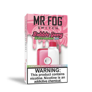 MR FOG Switch 5500 Puffs Disposable - Watermelon Bubble Gang Ice