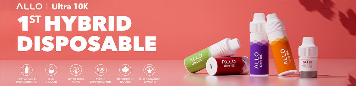 ALLO 10K Hybrid Disposables - Bay Vape