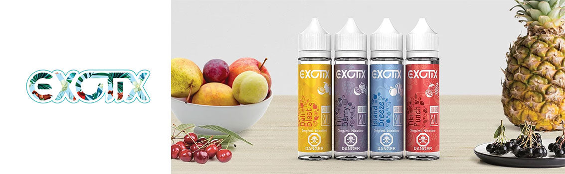EXOTIX | The First Sub-Ohm Nic Salt Juice | Bay Vape Shop