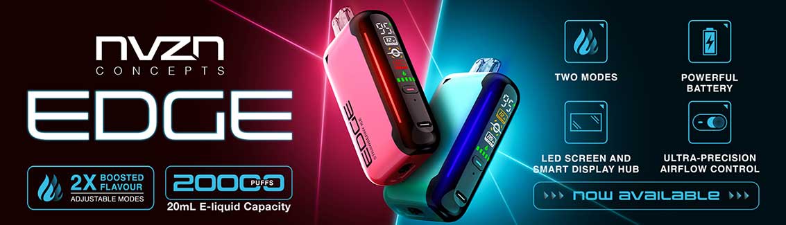 Edge by NVZN 20000 Disposable Vapes - Bay Vape