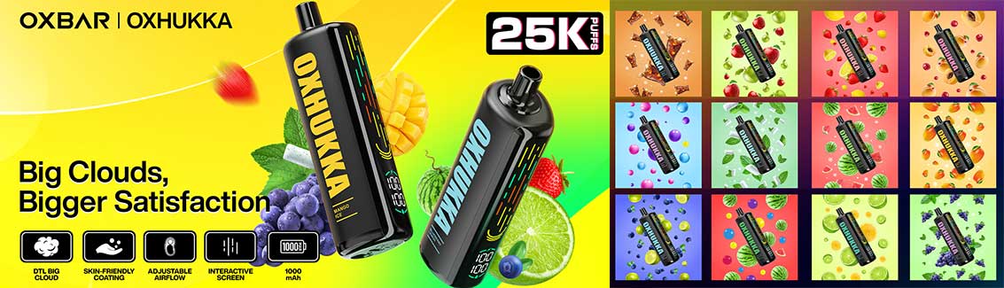 Oxbar Oxhukka 25K Disposable - Bay Vape