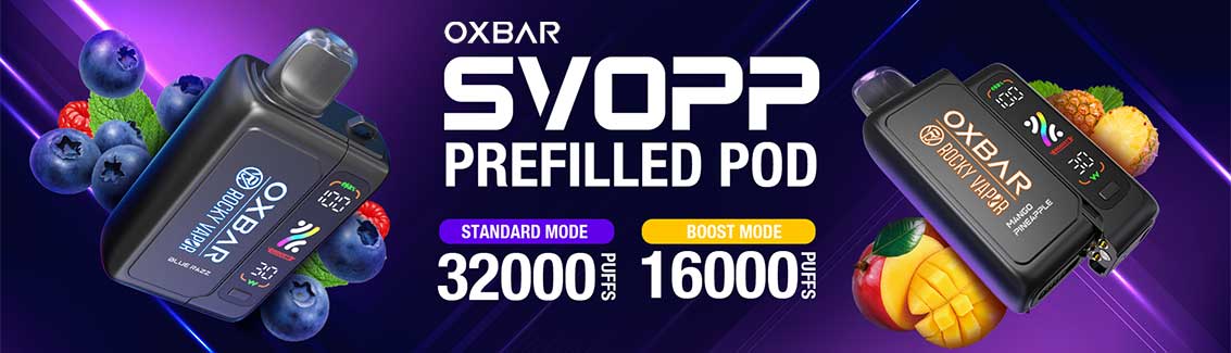 Oxbar Svopp 32K Prefill Pod - Bay Vape