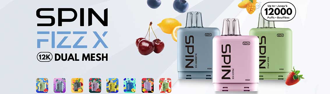 Spin Fizz X Pods - Bay Vape