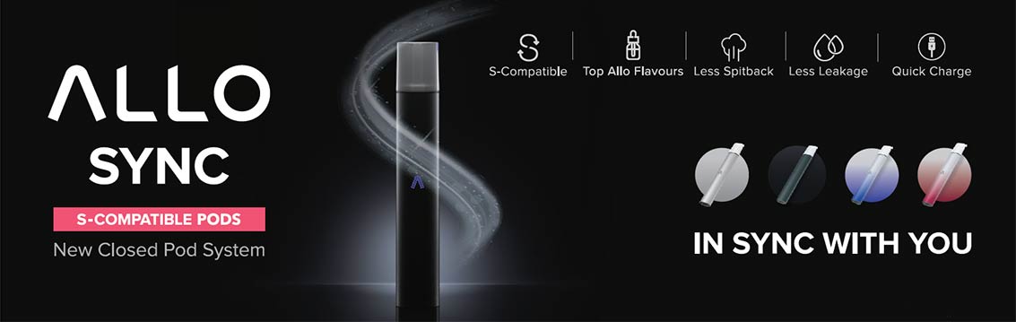 Allo Sync Collection Banner | Bay Vape