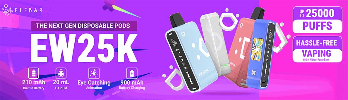 ELF Bar EW25K Disposable Pods - Bay Vape