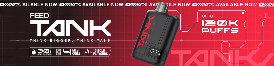 FEED Tank Disposable 120K Puffs 30ml | Bay Vape