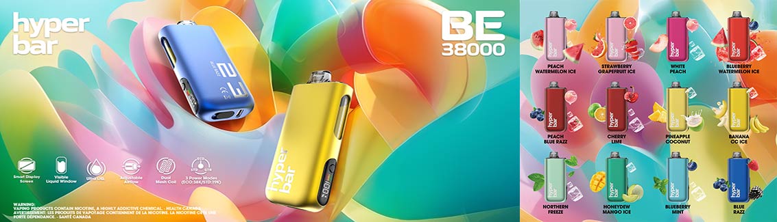 Hyperbar BE38000 Disposable - Bay Vape