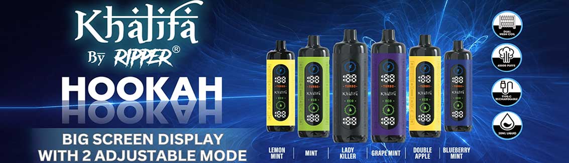Khalifa Bar By Ripper 40K Disposable - Bay Vape