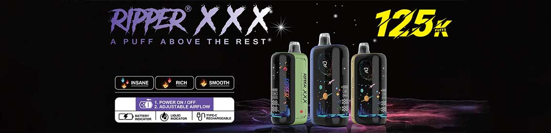 Ripper XXX 125K Disposable | Bay Vape