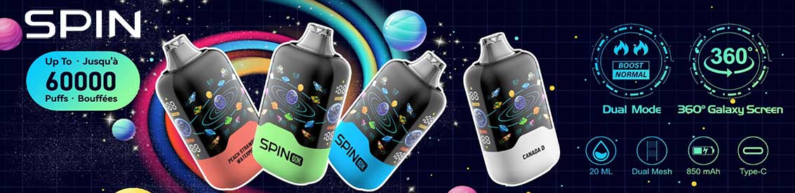 Spin 60K Disposable - Bay Vape