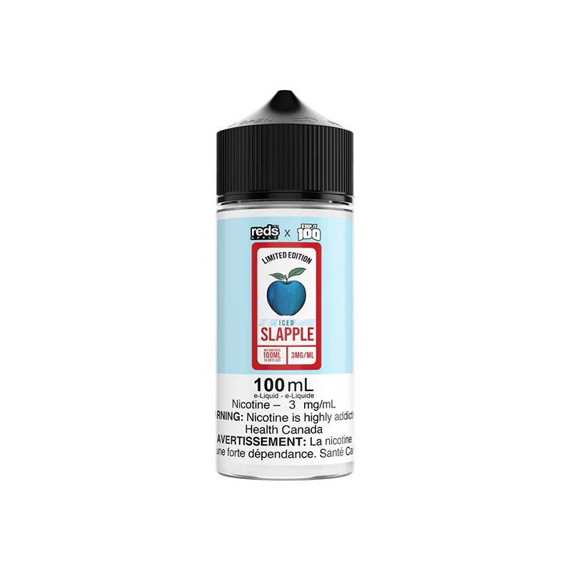 Slapple Iced by Reds Apple x Keep it 100 E-Juice - Bay Vape Canada