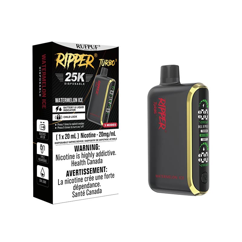 Ripper Turbo 3 25K Disposable - Watermelon Ice (ON)