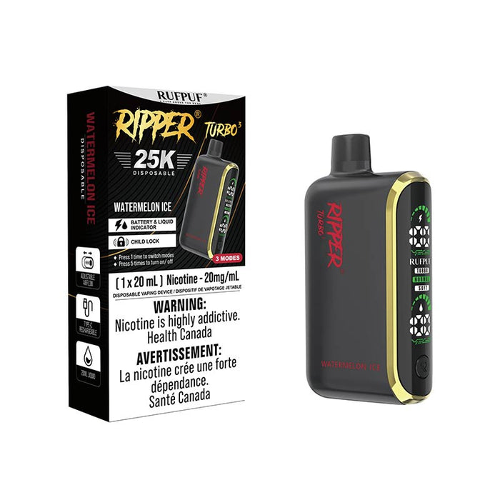 Ripper Turbo 3 25K Disposable - Watermelon Ice (ON)