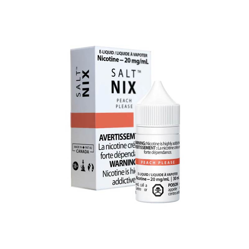 Peach Please Salt by Salt NIX - Bay Vape Canada