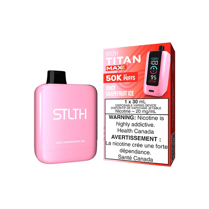 STLTH Titan Max Disposable - Juicy Grapefruit Ice - Bay Vape