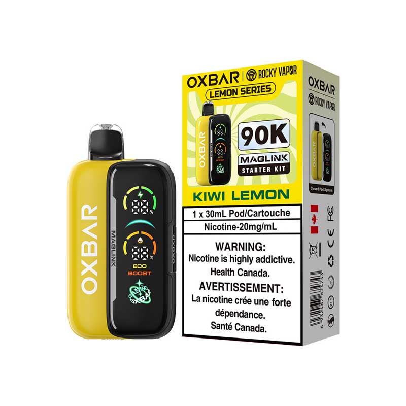 Oxbar Maglink Starter Kit - Lemon Series - Kiwi Lemon - Bay Vape