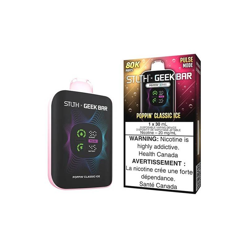 STLTH x Geek Bar 80K Disposable - Poppin' Classic Ice (MB)