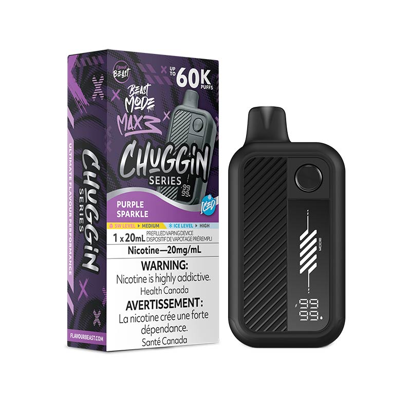Flavour Beast Beast Mode Max 3 Disposable - Purple Sparkle Iced (MB)