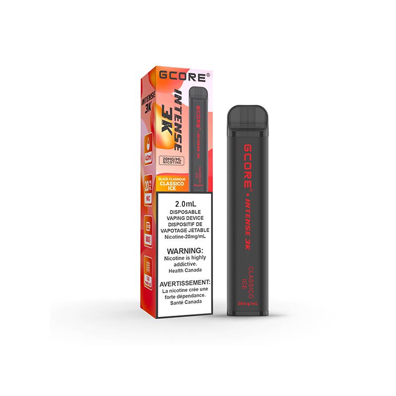 Gcore 3K Intense Disposable - Classico Ice (ON) - Bay Vape