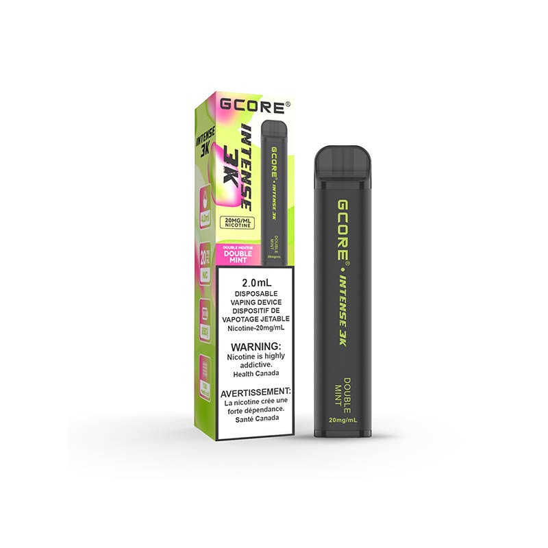 Gcore 3K Intense Disposable - Double Mint (ON) - Bay Vape