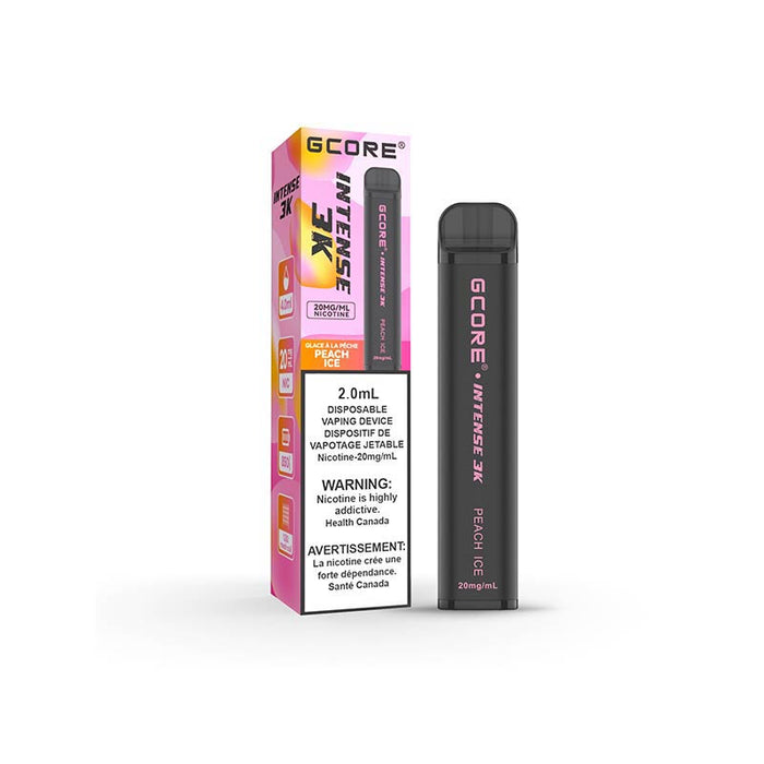 Gcore 3K Intense Disposable - Peach Ice (ON)