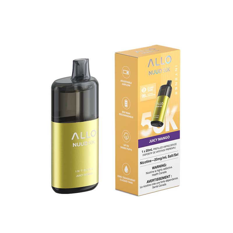ALLO Intense Nuud 50K Disposable Vape - Juicy Mango (MB)
