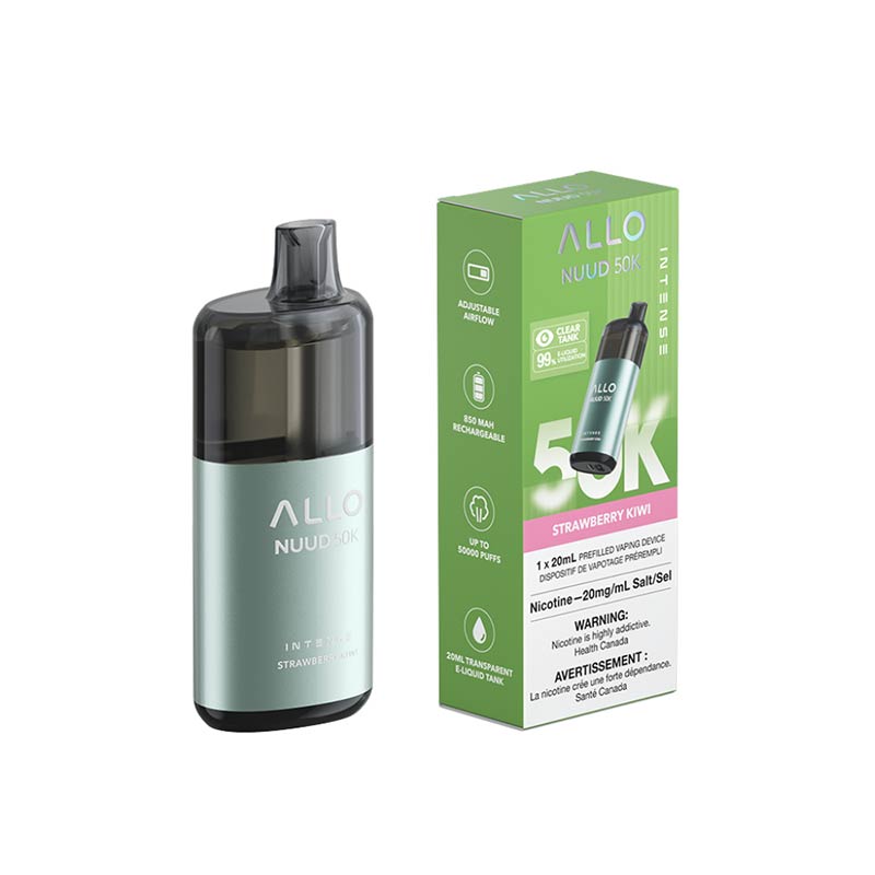 ALLO Intense Nuud 50K Disposable Vape - Strawberry Kiwi (MB)