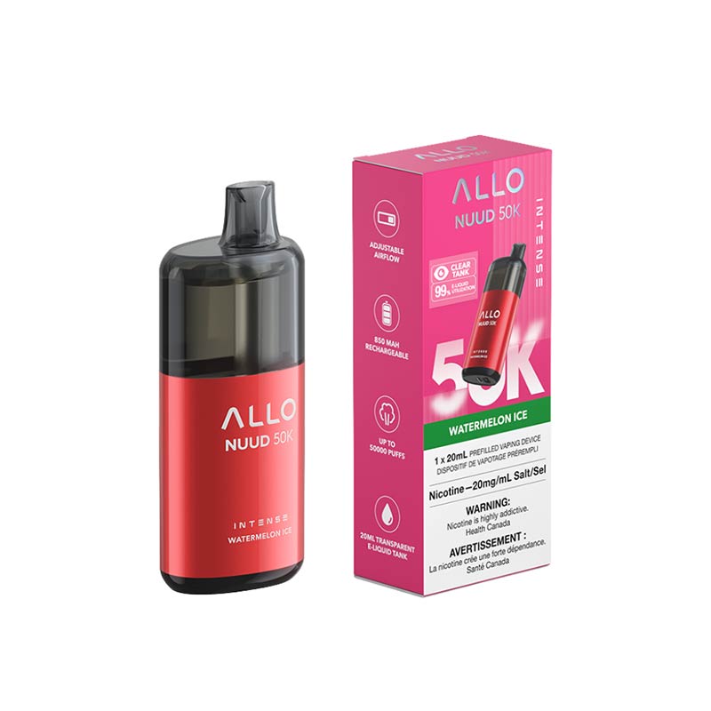 ALLO Intense Nuud 50K Disposable Vape - Watermelon Ice (MB)