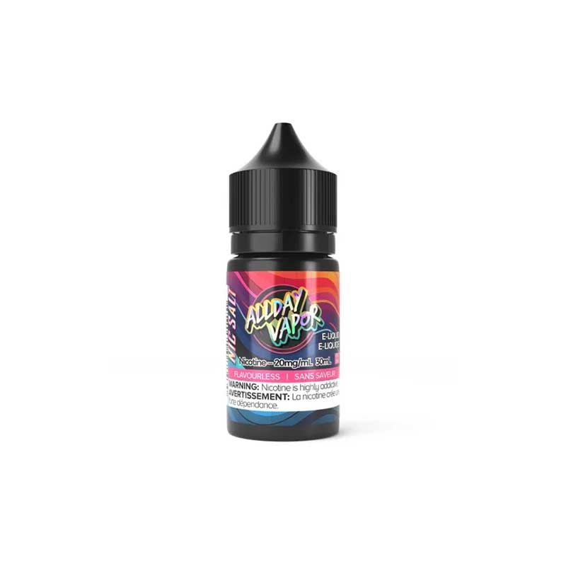 Flavourless by Allday Vapor Salts (QC) - Bay Vape
