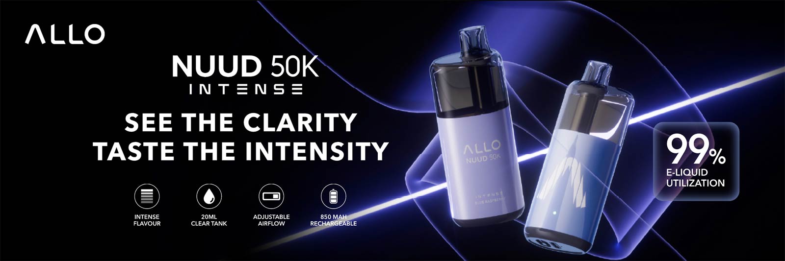 Allo Intense Nuud 50K Disposable | Bay Vape