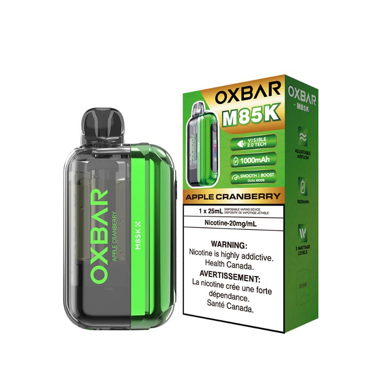 OXBAR M85K Disposable - Apple Cranberry (ON) - Bay Vape