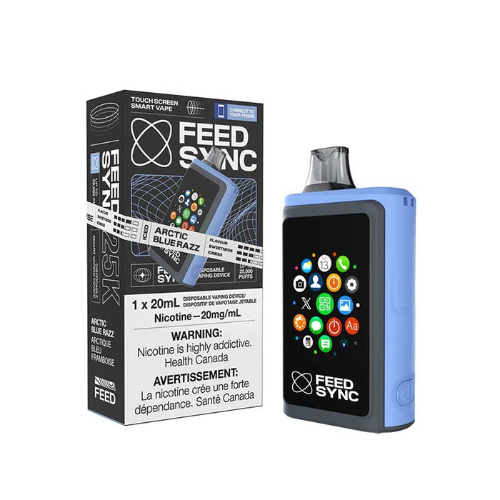 FEED Sync 25K Disposable - Arctic Blue Razz