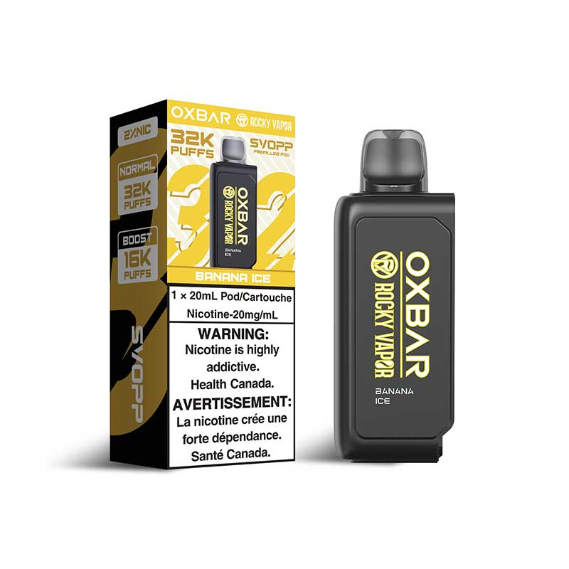 Oxbar Svopp 32K Pod - Banana Ice (ON) - Bay Vape