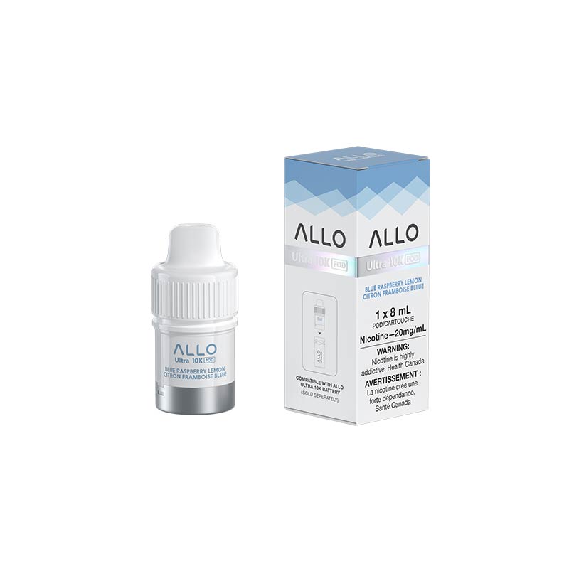 ALLO Ultra 10K Pod - Blue Raspberry Lemon - Bay Vape