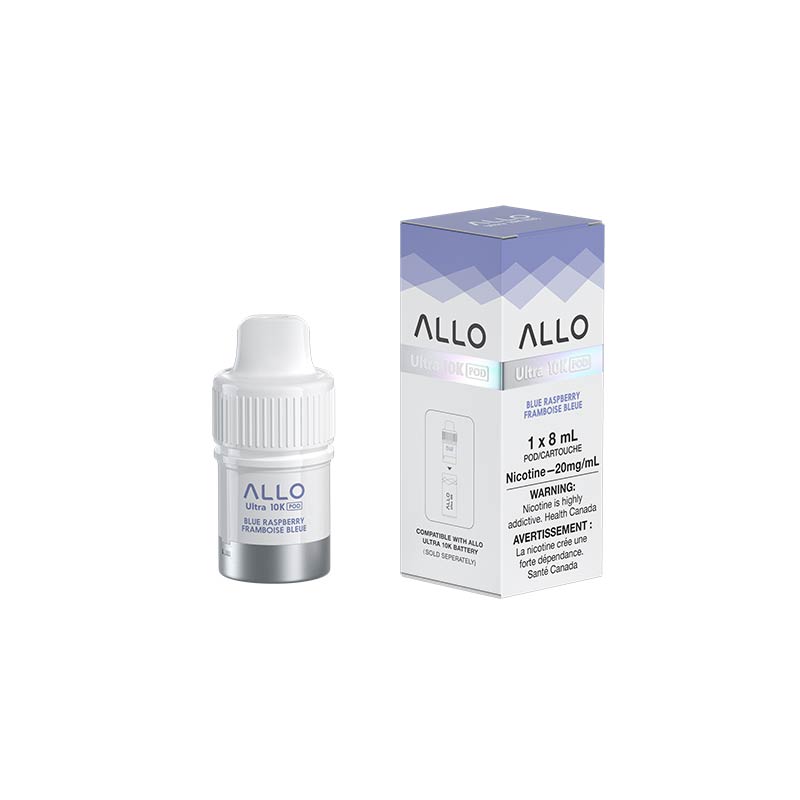 ALLO Ultra 10K Pod - Blue Raspberry (ON) - Bay Vape