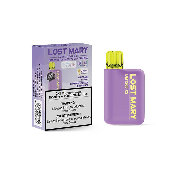 Lost Mary DM1200x2 Disposable - Blue Razz Lemon
