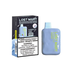 Lost Mary OS5000 jetable - Glace aux myrtilles