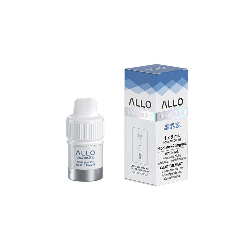 ALLO Ultra 10K Pod - Blueberry Ice (ON) - Bay Vape