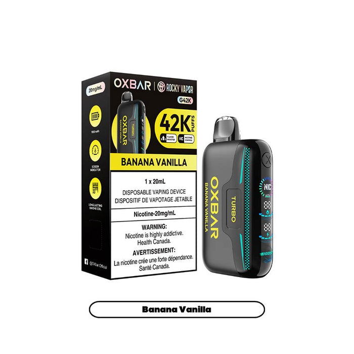 OXBAR G42K Disposable - Banana Vanilla (ON)