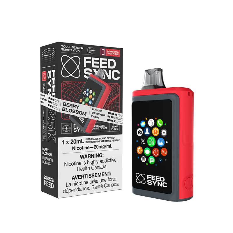 FEED Sync 25K Disposable - Berry Blossom - Bay Vape Canada