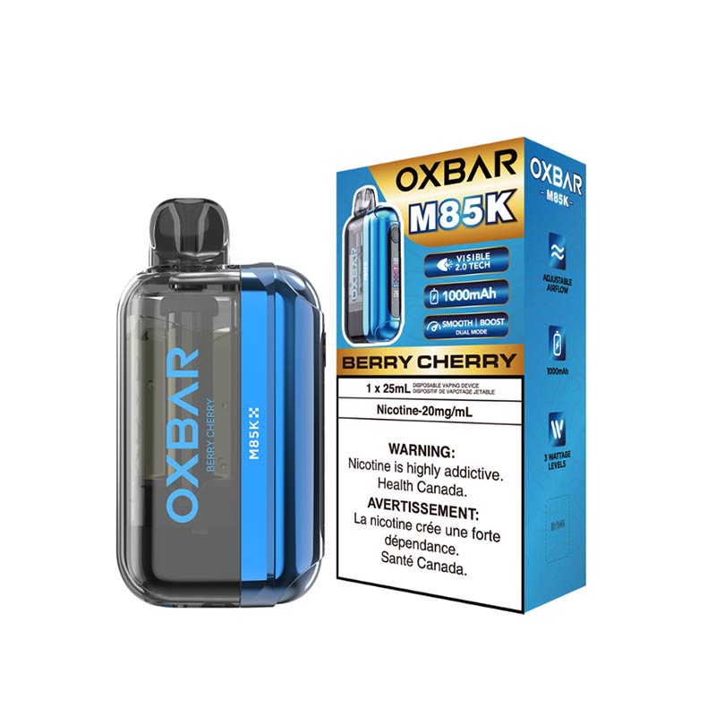 OXBAR M85K Disposable - Berry Cherry - Bay Vape