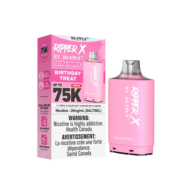 Ripper X Pod by Rufpuf 75K - Birthday Treat (MB) - Bay Vape