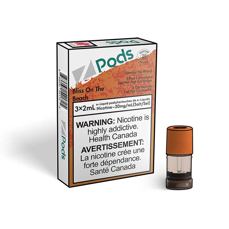 Z Pods - S Compatible - Bliss on the Beach - Bay Vape Canada