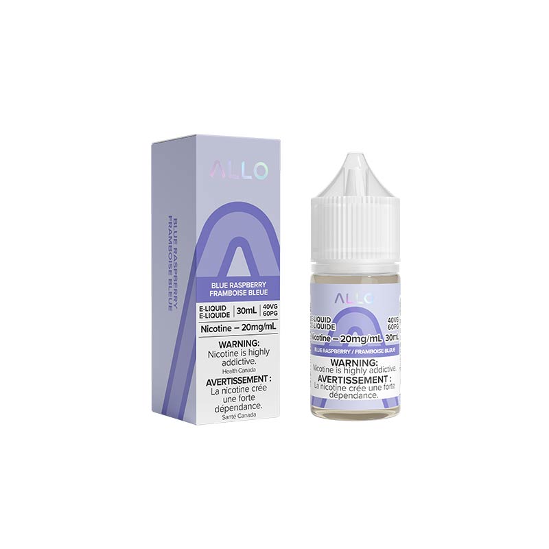 Blue Raspberry Salt by Allo E-Liquid - Bay Vape Canada