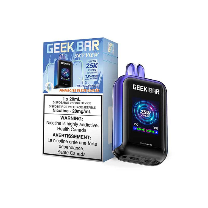 Geek Bar Skyview 25K Disposable - Blue Razz Ice