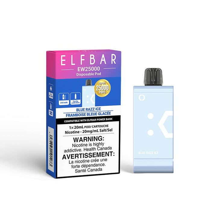 ELF Bar EW25K Disposable Pod - Blue Razz Ice (ON)